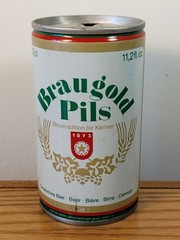 Braugold Pils Bier Beer Can 330ml Steel Ottweiler Brauerei Germany