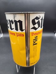 Vintage 1960s STERN Pils PARTY KEG GALLON 3.8L Min Beer Can Steel Barrel Germany