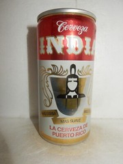 OCOC INDIA Cerveza Beer can from PUERTO RICO (296ml) Empty Beercan !!