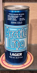 1970S 440mL ECO LID ARTIC LITE LAGER CRIMPED STEEL BEER CAN BURTON-ON-TRENT UK