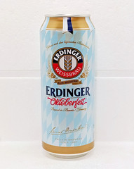 Erdinger Oktoberfest Empty Beer Can 500ml Germany 2025 Bottom Open Collectible