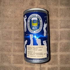 Suntory “Golfer” 350ml P/T T/O Aluminum Beer Can Suntory Brewing Japan EMPTY