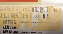 Stella Artois Beer Can – Holland – Steel – .33 L – 11.5 UK Oz @1970’s