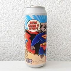 Empty 2025 Pulfer Brewery Smoothiesh Beer can (A) 500 ml/16.9 fl oz; TOP Croatia