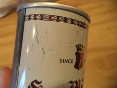 SAN MIGUEL 12 OZ STRAIGHT EDGE STEEL BEER CAN SAN MIGUEL BREWERY PHILIPPINES