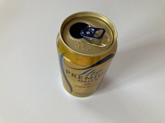 Empty beer Can Suntory Premium Malt’s New design Japanese brewery from JP