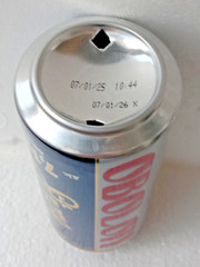 Empty Beer Can OBOLON Strong 500 ml. Ukrainian Export 2025 Bottom open Collect