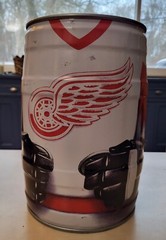Molson Canadian Detroit Red Wings 2002 Champions Mini Keg Empty