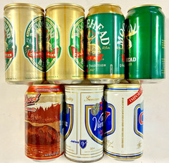 Moosehead or MooseDrool or Old Vienna Canadian Beer Can 12oz steel/alu emptyBOTO