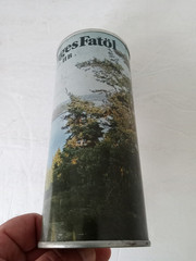 GRANGES FATOL II B Beer Can 16 oz Steel Pull Tab Scenic Set Can SWEDEN 1970s