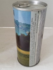 GRANGES FATOL IIB Beer Can 16 oz Steel Pull Tab Scenic Set Can SWEDEN 1970s