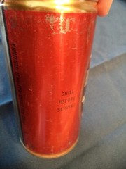 CASCADE SPARKLING BITTER ALE 370ml ROUND EGDE STEEL BEER CAN TASMANIAN AUSTRALIA