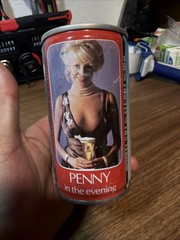 Tennent’s Lager UK Steel 11.21oz Penny in the Evening Empty Beer Can