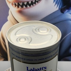 Vintage Beer Can Labatt’s Special Lite Biere Beer Empty Steel Can Canada