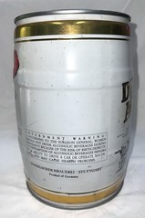 DINKEL ACKER BEER, Can Mini Keg, Germany!