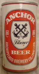 Anchor Beer Can – Malaysia – Heavy Steel – 340 ml @ Late 1960’s – Early 1970’s