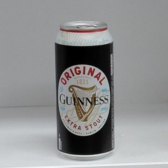 Guinness Original Extra Stout Beer Can Empty 440ml.