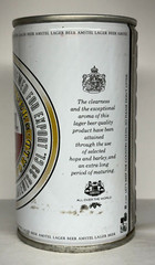 Amstel 33 cl. Crimped Steel Beer Can (Netherlands)