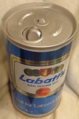 Labatt’s Blue Beer Can – Canada – 341 ml – 12 Ounce – Button Top @1976
