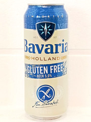 BAVARIA Gluten Free Empty Beer Can 500ml Netherlands 2025 Bottom Open