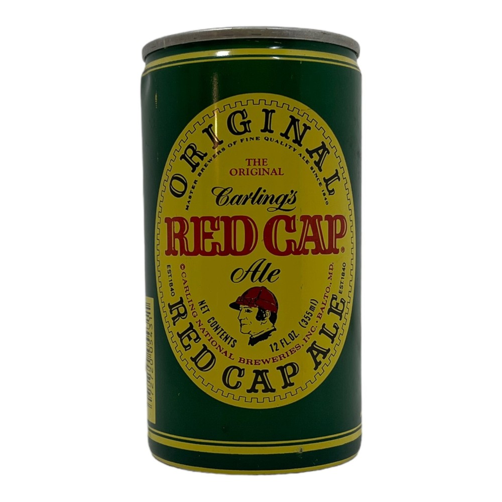 Original Red Cap Ale 12 oz. Aluminum Pull Top Beer Can