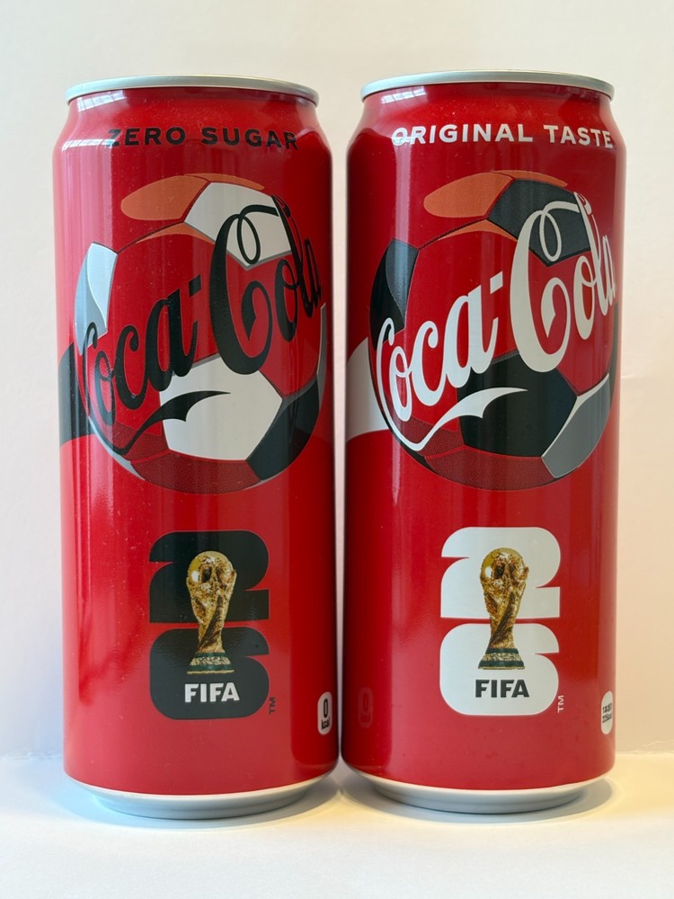 Empty coca cola 2026 FIFA World Cup limited Can JAPAN 500ml 2cans Japanese