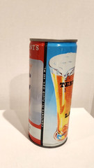 Tennent’s Girls Lager Beer Angela Tip Toes 15.5oz steel beer can Scotland