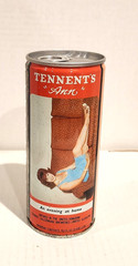 Tennent’s Sweet Stout Beer Can 15.5oz Ann an Evening at Home