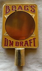 COLLECTIBLE BOAGS DRAUGHT METAL SCREW ON TAP TOP