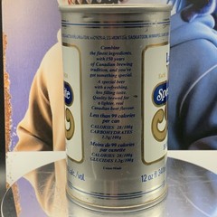 Vintage Beer Can Labatt’s Special Lite Biere Beer Empty Steel Can Canada