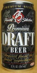 PS PREMIUM DRAFT BEER 12oz Supermarket Brand CAN CANADA, Ralph’s LA CA 1994 1/1+