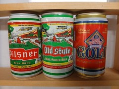 Canadian Beer Cans, Old Style Set, Great Western GOLD