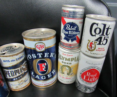 1960’s to present vintage assorted various brands beer 20 cans starter set # 2