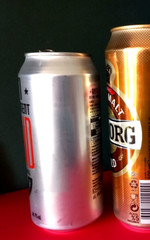 x 3 BEER CANS TURKISH VERSION TUBORG TOWER BRIDGE, ANTI ESTABLISHMENT & VIA ROMA
