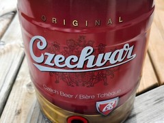 ORIGINAL Czechvar Lager 5L Beer Keg EMPTY Czech Beer Metal KEG 2019