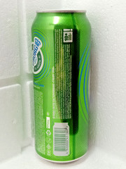 Empty Beer Can TUBORG GREEN 500 ml. Ukraine 2017 Top Open!