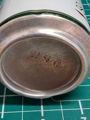 Empty Beer Can RADEGAST 500 ml. CZECH BEER 1998 Top Open (TRAY 17)