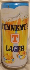 Tennent’s Lager Beer Can – Erica (A) – UK – Steel – 15.5 Ounce