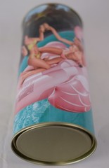 2021 SVIJANY Beer Can Pinup #07 Calendar Girl 2 l Liter Metal Bottle HALF GALLON