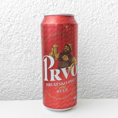 Empty 2020 “Prvo Hrvatsko Pivo” Beer can 500 ml; TOP (Osijek Brewery, Croatia)
