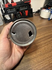 Liston Azul 12 oz. Straight Steel Beer Can (Mexico)