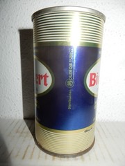 BIECKERT Cerveza Straight Steel Beer can from ARGENTINA (350ml) Empty !!