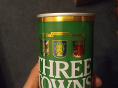 THREE TOWNS OL II B Beer Can 16 oz Steel Pull Tab SWEDEN 1980’s