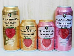 Empty Cider Cans VILLA BIANCA Obolon 500 & 330 Ukraine 2021 Bottom open – 4 pcs