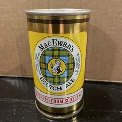 Vintage MacEwan’s Scotch Ale Beer Can – Scotland – 11.5 Ounce – Pull Tab @1974
