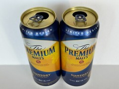 Empty beer Can SUNTORY Premium MALT’S Tokyo 2024 Limited