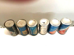 Labatt’s beer cans
