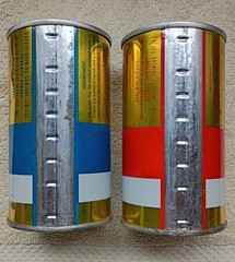 2 DIFFERENT VINTAGE EMPTY CANADIAN Beer Cans – O’KEEFE ALE – OLD VIENNA