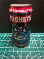 TOOHEYS STATE OF ORIGIN 1994 Limited Edition Vintage Beer Can Blue Label (TRAY11