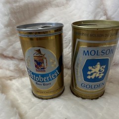 Molson Breweriana Beer Can Oktoberfest Golden Collectible Quebec International